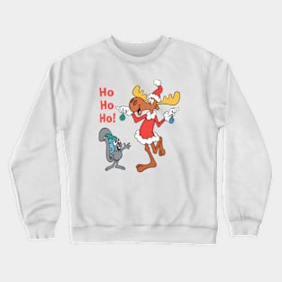 Santa With Baubles Crewneck Sweatshirt